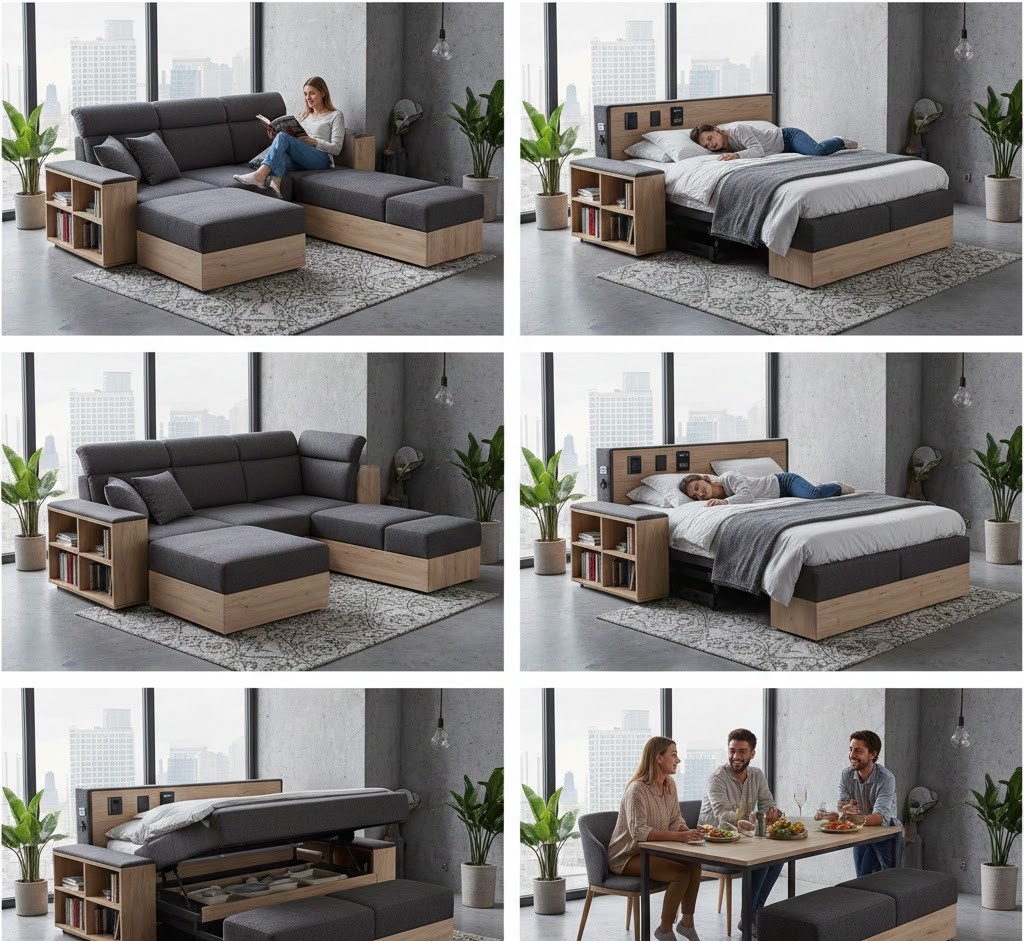 Multifunctionele meubels