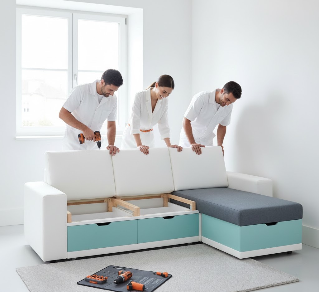 Ons team aan het werk